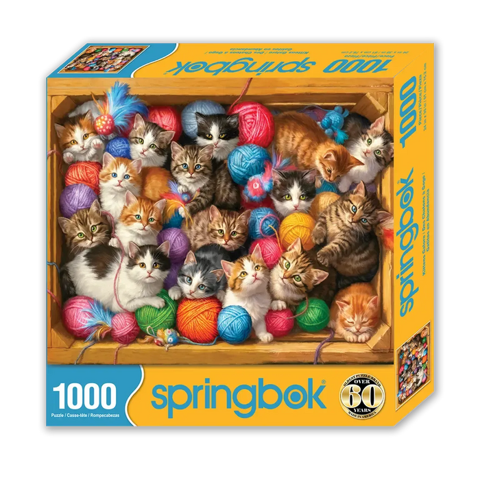 Kittens Galore 1000 Piece Jigsaw Puzzle Springbok - for just $19.99! 