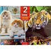 Kittens & Tiger 2 Pack 1000 Piece Jigsaw Puzzles Sure Lox - for just $19.99! 