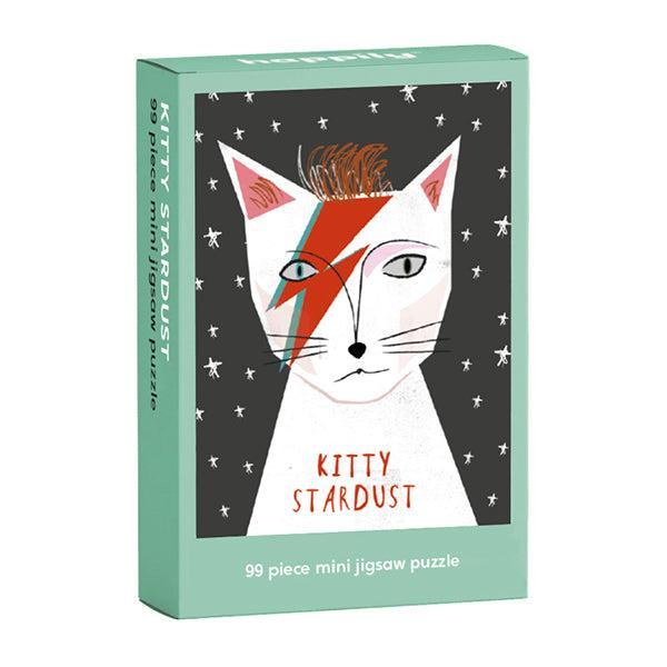 Kitty Stardust 99 Piece Mini Jigsaw Puzzle Happily - for just $11.99! 