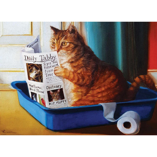 Kitty Throne 500 Piece Jigsaw Puzzle Eurographics - for just $17.99! 