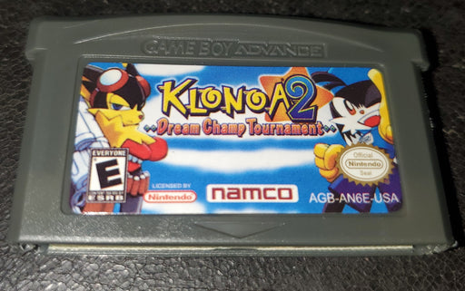 Klonoa 2 Dream Champ Tournament GBA Video Game Boy Advance - for just $11.50! 