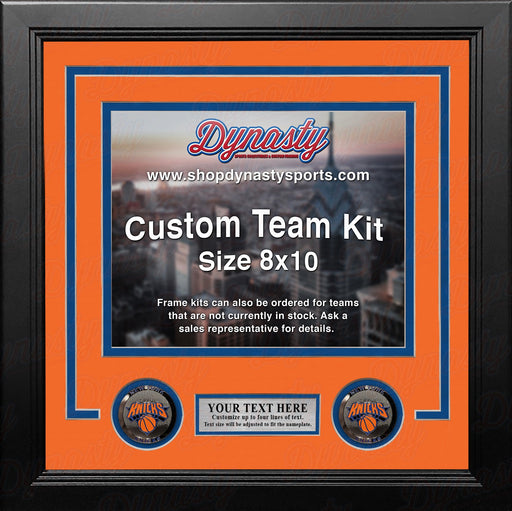 New York Knicks Custom NBA Basketball 8x10 Picture Frame Kit (Multiple Colors) - for just $29.99! 