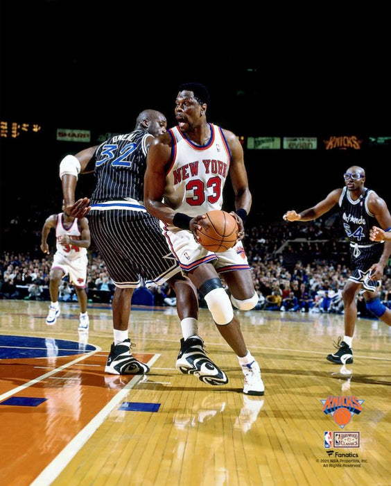 Patrick Ewing v. Shaquille O'Neal New York Knicks 8" x 10" Basketball Photo - for just $9.99! 