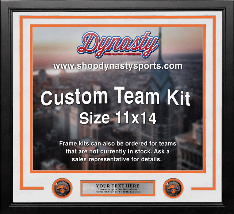 New York Knicks Custom NBA Basketball 11x14 Picture Frame Kit (Multiple Colors) - for just $39.99! 