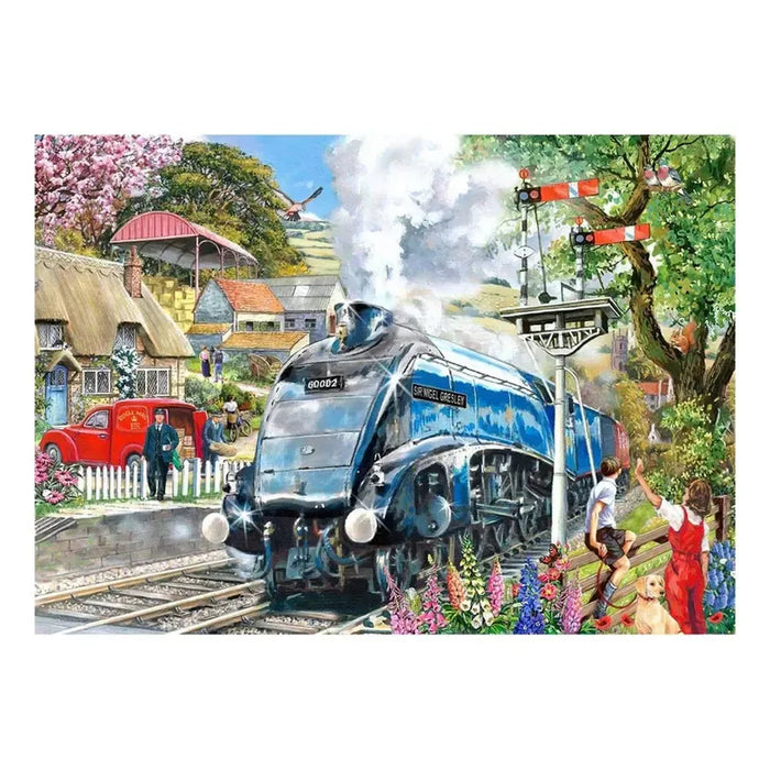 Knight Train 500 Big Piece Jigsaw Puzzle HOP - for just $24.99! 