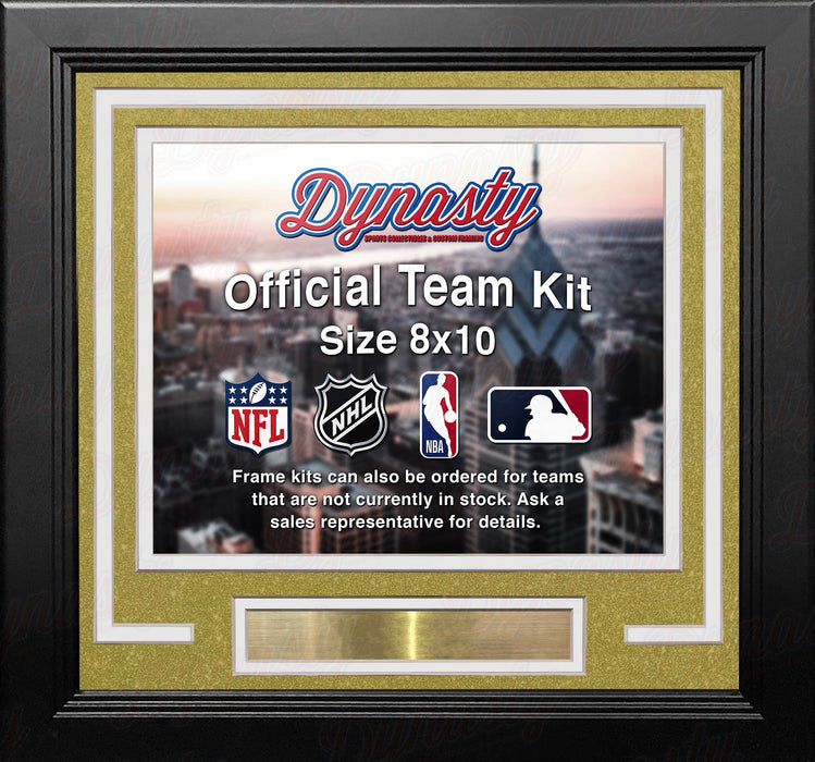 Vegas Golden Knights Gold Custom NHL Hockey 8x10 Picture Frame Kit - for just $29.99! 