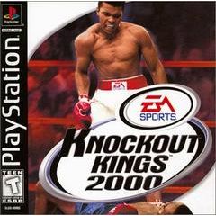 Front cover view of Knockout Kings 2000 Playstation