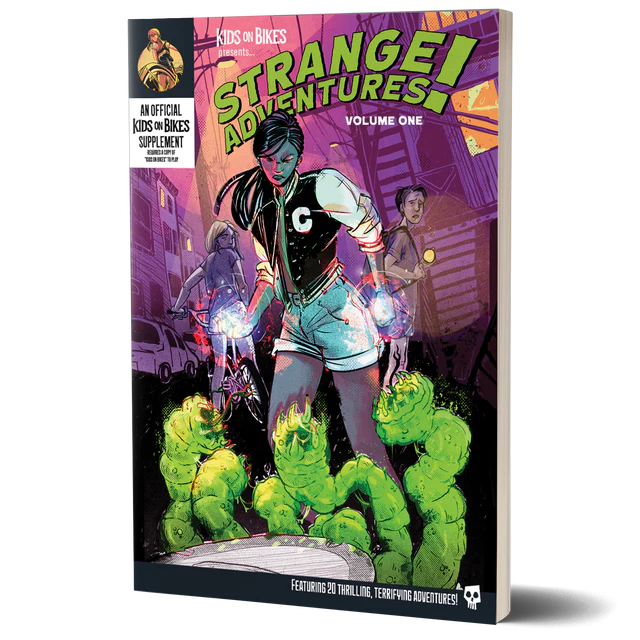 Kids on Bikes RPG: Strange Adventures Vol. 1 - for just $19.99! 