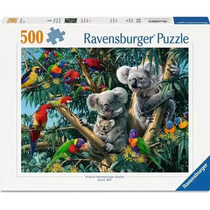 Koalas in a Tree 500 Piece Jigsaw Puzzle Ravensburger - for just $19.99! 