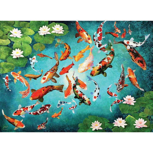 Koi Fish 1000 Piece Jigsaw Puzzle Eurographics - for just $21.99! 