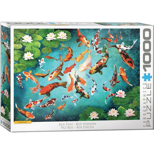 Koi Fish 1000 Piece Jigsaw Puzzle Eurographics - for just $21.99! 