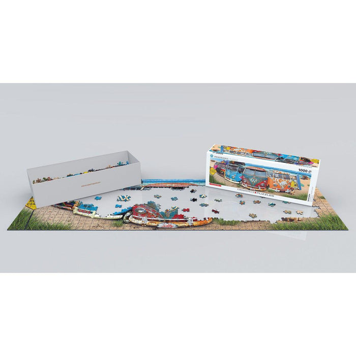 Kombination VW Bus 1000 Piece Panoramic Jigsaw Puzzle Eurographics - for just $19.99! 