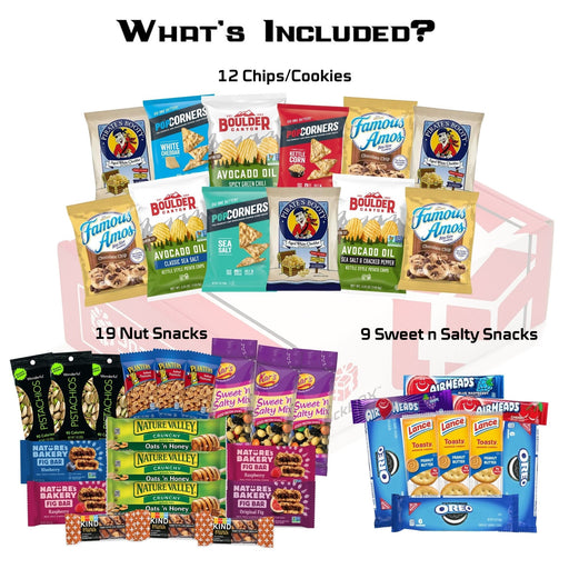 KOSHER Snacks Assortment Care Package (40 Snacks) - for just $46.99! 