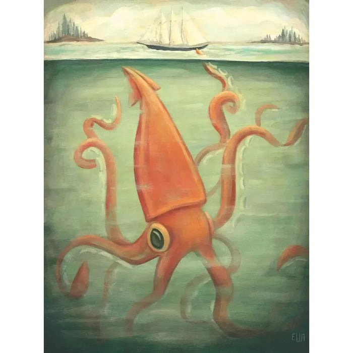 Kraken Underneath Dream World 500 Piece Jigsaw Puzzle NYPC - for just $26.99! 