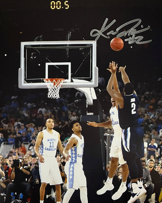 Kris Jenkins Villanova Wildcats 2016 NCAA Champions Buzzer Beater Autographed 11" x 14" Photo - for just $59.99! 