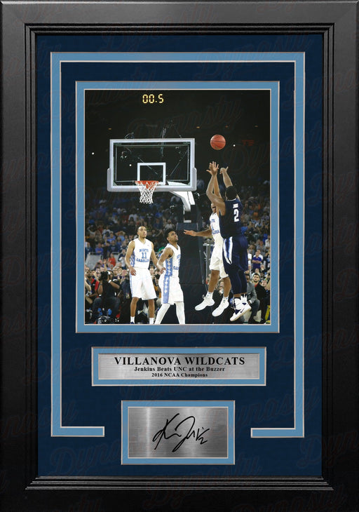 Kris Jenkins Villanova Wildcats Finals Buzzer Beater Framed Vertical Photo with Engraved Autograph - for just $79.99! 