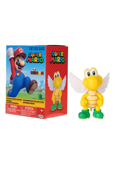 License 2 Play: Nintendo - Super Mario™ - Articulated Figures - Green Para Koopa Troopa - 2.5" - for just $6.99! 
