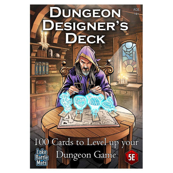 Dungeon Designer's Deck: 100 Cards to Level up your Dungeon Game - for just $25! 
