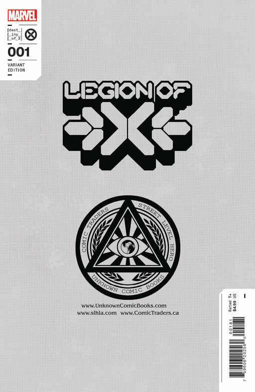 Legion Of X 1 Unknown Comics Mico Suayan Exclusive Var (04/20/2022) (05/25/2022) - for just $10! 