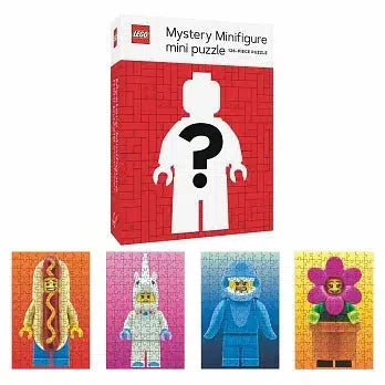 LEGO Mystery Minifigure (Red Ed.) 126 Piece Mini Jigsaw Puzzle Chronicle - for just $8.99! 