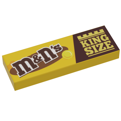 M&N's (Peanut) Candy (King Size) - B3 Customs® Printed 1x3 Tile - Premium  - Just $1.50! Shop now at Retro Gaming of Denver