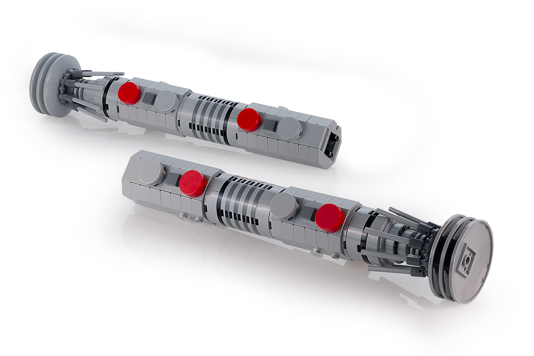 Maul Saber w/ Stand - Custom MOC made with LEGO bricks - Just $18! Shop now at Retro Gaming of Denver