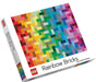 Chronicle Books Puzzles: Jigsaw Puzzle - 1000 Pieces - LEGO - Rainbow Bricks - for just $17.95! 