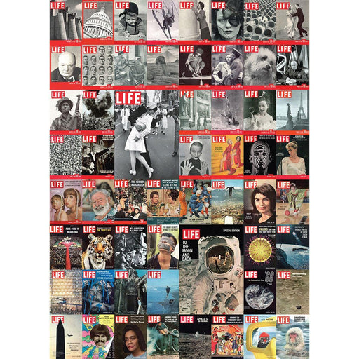 LIFE Cover Collection 1000 Piece Jigsaw Puzzle Eurographics - for just $19.99! 