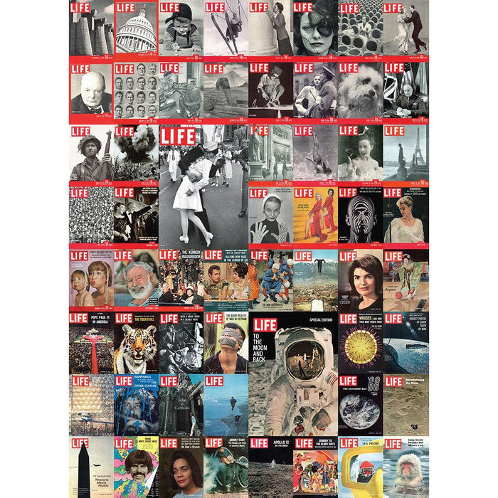 LIFE Cover Collection 1000 Piece Jigsaw Puzzle Eurographics - for just $19.99! 