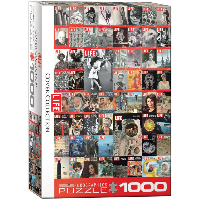 LIFE Cover Collection 1000 Piece Jigsaw Puzzle Eurographics - for just $21.99! 