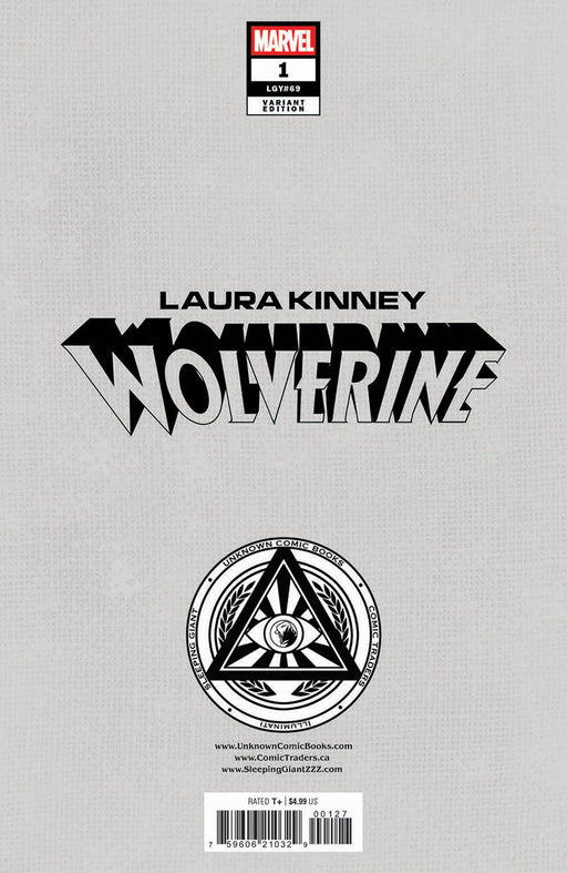Laura Kinney: Wolverine #1 Unknown Comics Sabine Rich Exclusive Var (12/11/2024) - for just $10! 