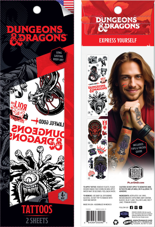 D&D Flash Tattoo Pouch - for just $8.99! 