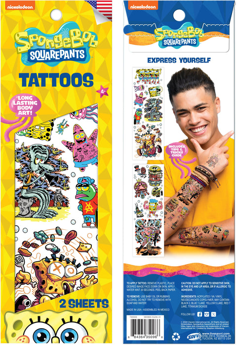 SpongeBob SquarePants Flash Tattoo Pouch - for just $8.99! 