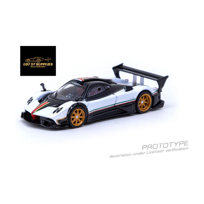 Tarmac Works Global64 Pagani Zonda R Bianco Benny Item #T64G-TL015-WH 1:64 - Premium Pagani - Just $19.99! Shop now at Retro Gaming of Denver