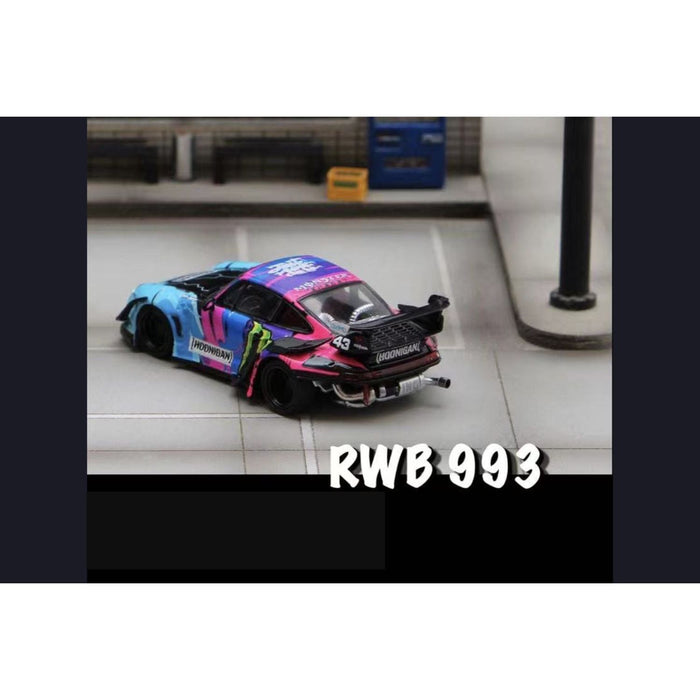 Street Weapon Porsche RWB 993 Hoonigan Livery 1:64 - Premium Porsche - Just $35.99! Shop now at Retro Gaming of Denver