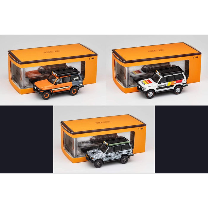 GCD Toyota Land Cruiser LC80 Modified Version With Accessories 1:64 - Just $34.99! Shop now at Retro Gaming of Denver