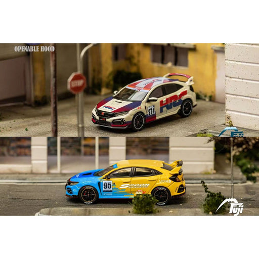 (Pre-Order) Fuji Honda Civic Type R FK8 Spoon Livery OR HRC #271 1:64 - Just $36.99! Shop now at Retro Gaming of Denver
