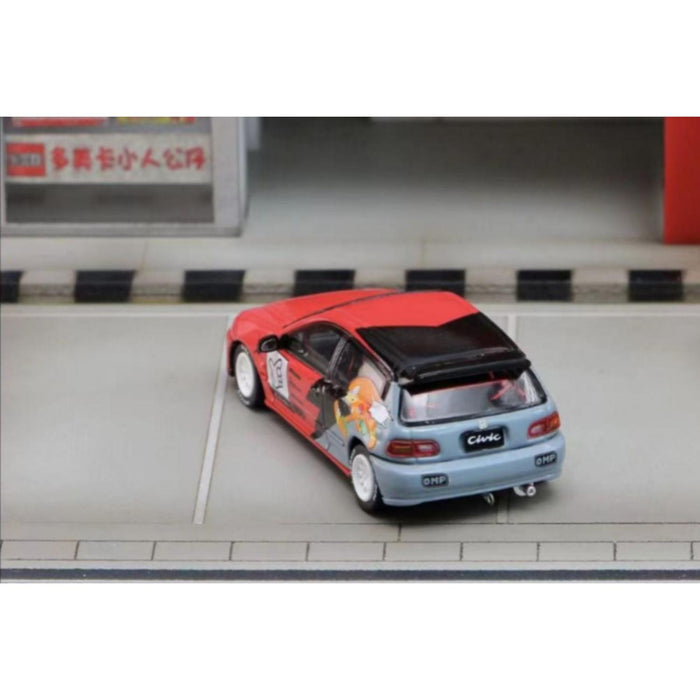 Street Weapon Honda Civic EG6 "KNUCLES" Sonic livery 1:64 - Premium Honda - Just $34.99! Shop now at Retro Gaming of Denver