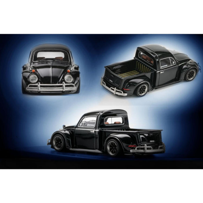 YM Model X Robert Design Volkswagen Beetle Pickup Truck FUSCUP in Black 1:64 Limited to 499 Pcs - Just $64.99! Shop now at Retro Gaming of Denver