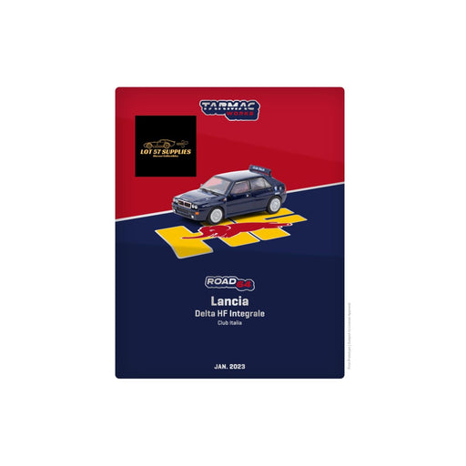 Tarmac Works Lancia Delta HF Integrale in Dark Blue 1:64 - Premium Lancia - Just $21.99! Shop now at Retro Gaming of Denver