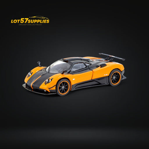 Tarmac Works Global64 Pagani Zonda Arancio Saint Tropez Item #T64G-TL021-OR 1:64 - for just $19.99! 
