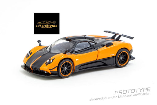 Tarmac Works Global64 Pagani Zonda Arancio Saint Tropez Item #T64G-TL021-OR 1:64 - for just $19.99! 