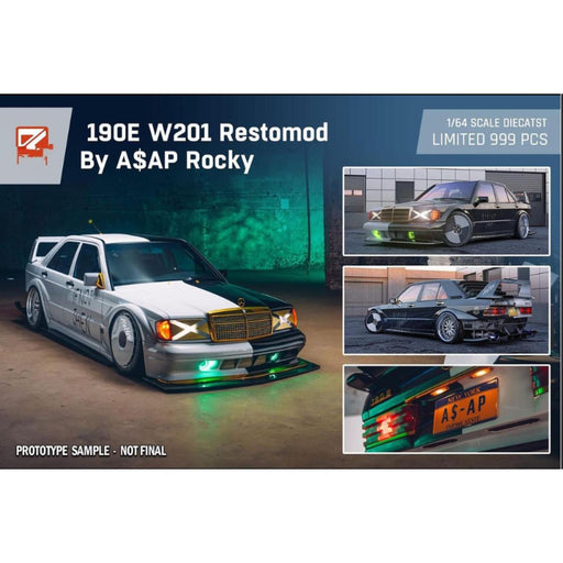 DCM Mercedes-Benz 190E W201 Restomod AKA A$AP Rocky's Car 1:64 - Just $44.99! Shop now at Retro Gaming of Denver