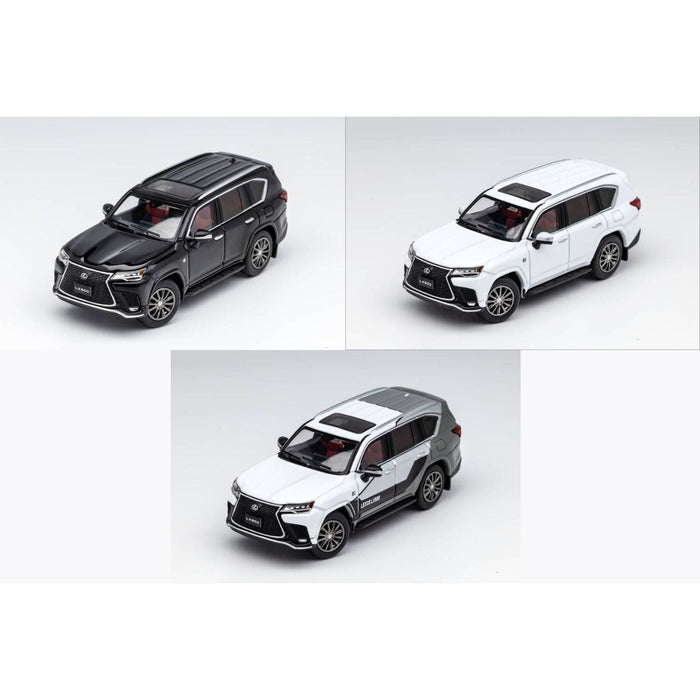 GCD Lexus LX600 Sport BLACK / SPORT LATTE / WHITE 1:64 - Just $33.99! Shop now at Retro Gaming of Denver