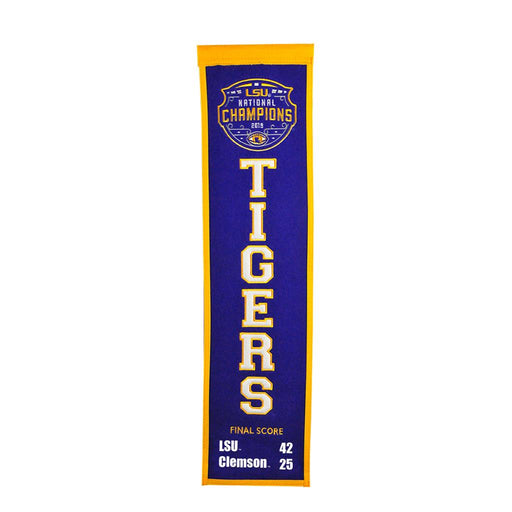 LSU 2019 National Championship NCAA Heritage Banner - for just $44.99! 