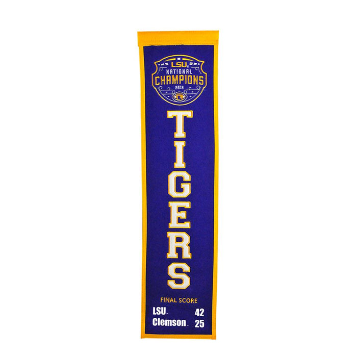 LSU 2019 National Championship NCAA Heritage Banner - for just $44.99! 
