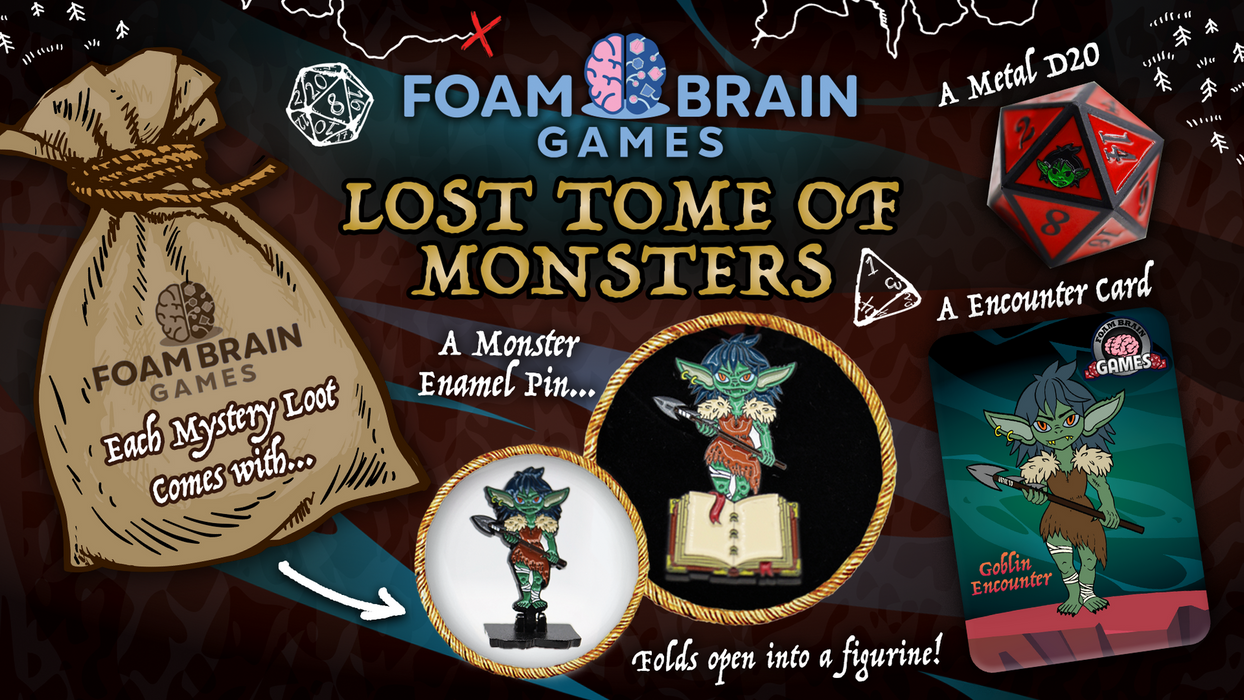 Mystery Loot Dice: Lost Tome of Monsters - for just $22! 