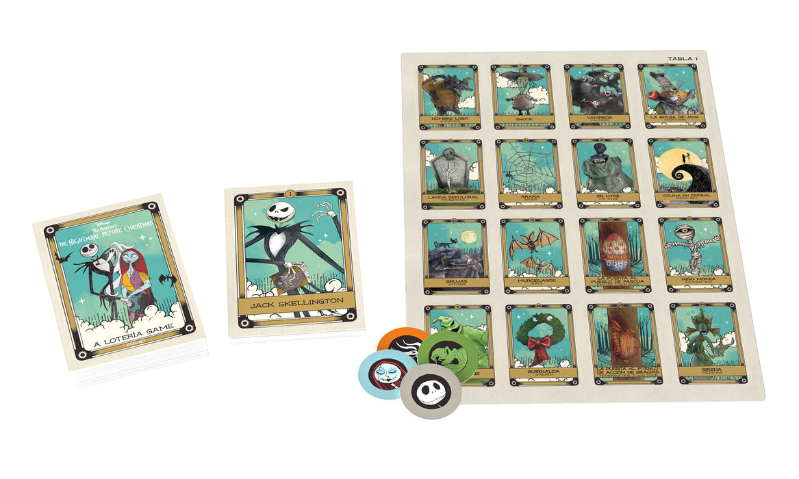 Lotería: Disney Tim Burton The Nightmare Before Christmas - for just $20! 
