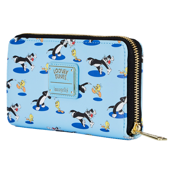 Loungefly: Looney Tunes - Tweety and Sylvester Zip Wallet - for just $40! 