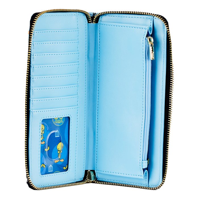 Loungefly: Looney Tunes - Tweety and Sylvester Zip Wallet - for just $40! 